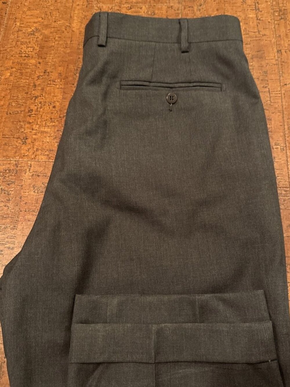 Zanella Men’s 36X28 Todd Gray Dress Pants